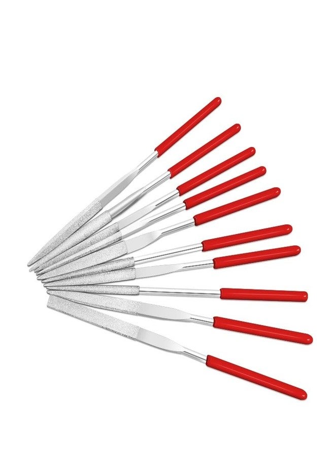 3DINNOVATIONS 10Pcs Mini 140 * 3mm Needle File Set Tools Diamond Round Files for 3D printed models,Fine Metal Sanding, Sanding, Jewelers, Hobby, Wood, Saw, Miniature, Jewelry, Plastic - Image 3